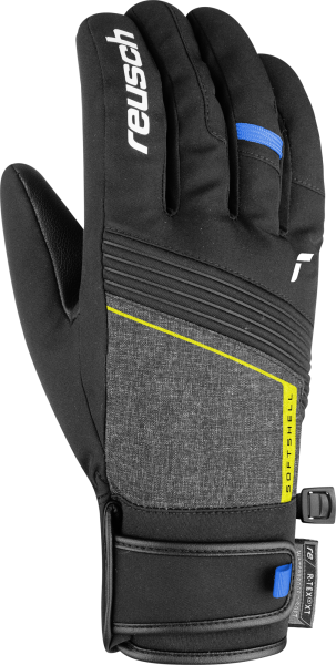 Reusch Luca R-TEX® XT 6101251 7623 schwarz grau front